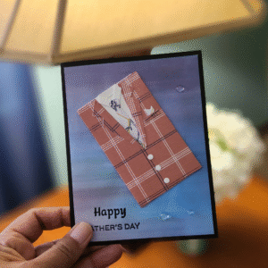 Happy Father's Day Suit Jacket Card | Unique Handmade Greeting for Dad