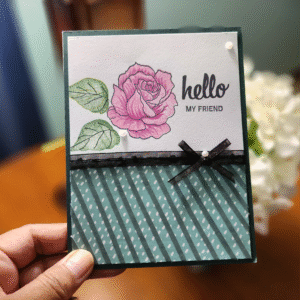 Hello My Friend handmade card