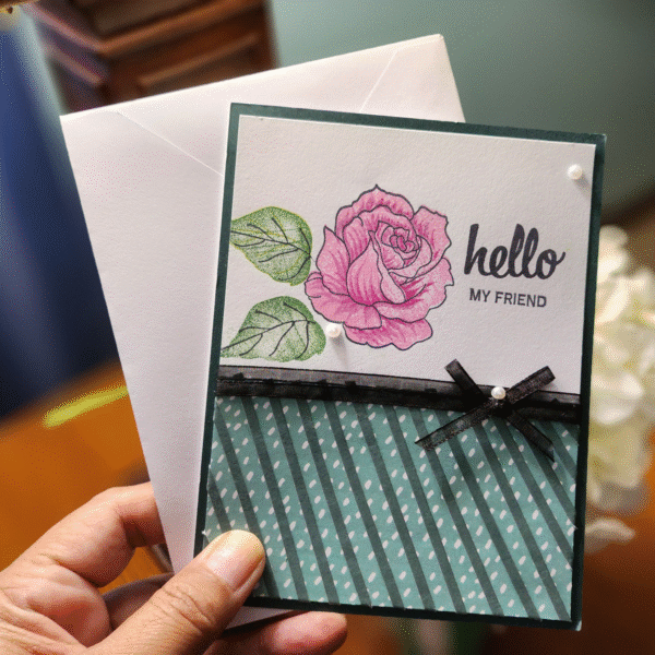 Hello My Friend handmade card