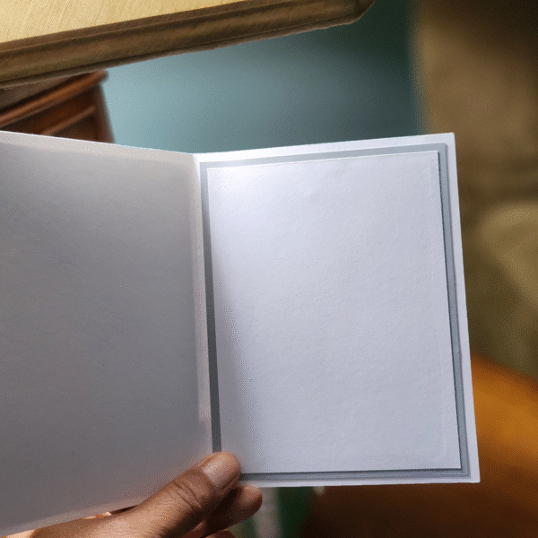 Elegant Handcrafted "Sending Birthday Wishes" Card