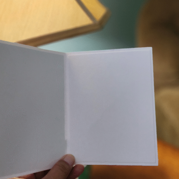 handmade 'big birthday wishes' card with adorable puppies