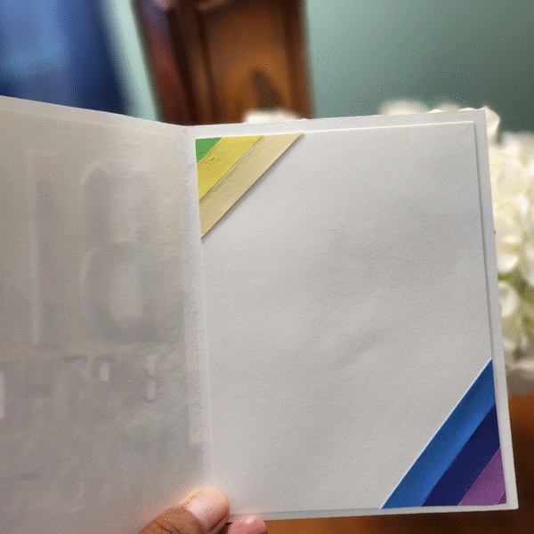 Handmade "Big Birthday Wishes" Card