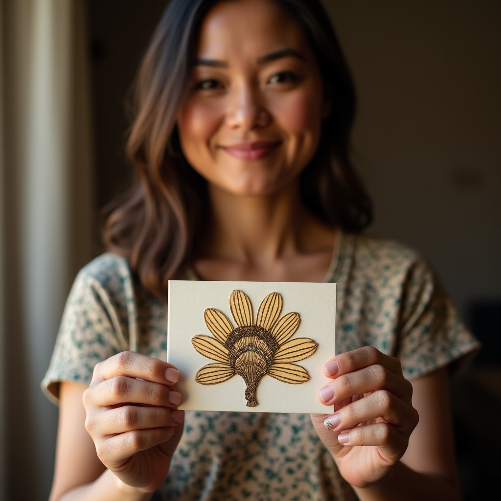 freepik filipina woman holding a handmade card size 55x45 2685